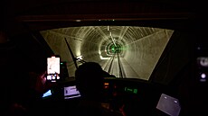 Pr�jezd Koralmským tunelem