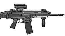 Automatická pu�ka BREN 2 v rá�i 5,56