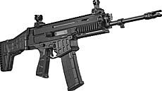 Automatická pu�ka BREN 2 v rá�i 5,56