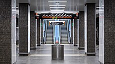 Zprovozn�ní zmodernizované stanice metra C Pankrác. (19. prosince 2025)