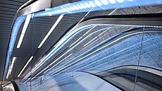 Zprovozn�ní zmodernizované stanice metra C Pankrác. (19. prosince 2025)