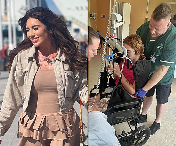 Dvojnásobná maminka skon�ila v nemocnici.