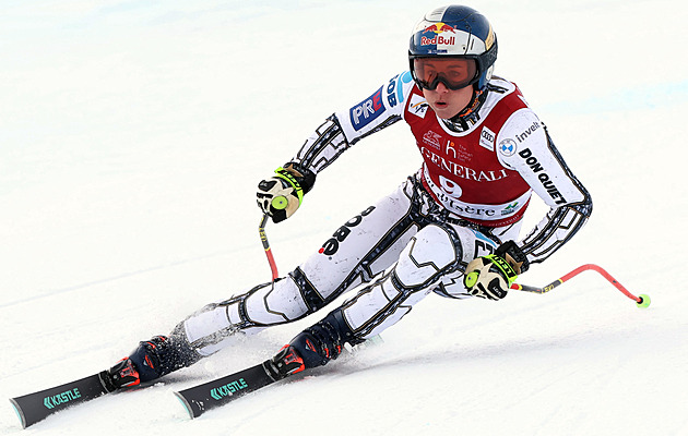 Super-G ONLINE: Ledecká je v cíli, na vedoucí Goggiaovou ztrácí skoro sekundu