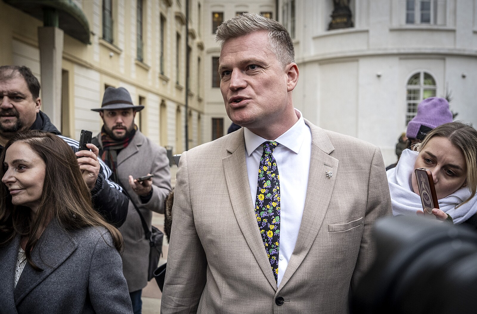 Na vině je rozšiřování NATO. Útoky nejsou vyloženě genocidní, řekl Turek v Kyjevě