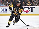 Sidney Crosby z Pittsburghu v utkání proti Montrealu.