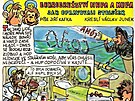 Dobrodru�stv� Hupa a Hopa, komiks Ji��ho Kafky s kresbami V�clava Junka