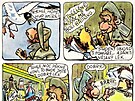 Dobrodru�stv� Hupa a Hopa, komiks Ji��ho Kafky s kresbami V�clava Junka