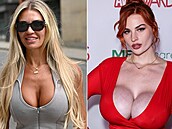 Tyto krásky letos ukázaly své nadité dekolty.