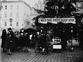 Váno�ní atmosféra podpo�ila dary na charitu.