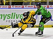 Litvínovský Hannikainen neudr�el stabilitu v souboji s mladoboleslavským...