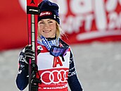 Mikaela Shiffrinová, vít�zka slalomu v Semmeringu