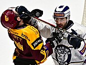 Jihlavský Richard Cachnín (vlevo) a David Sýkora z Kolína