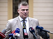 �estný prezident Motorist� sob� Filip Turek dorazil na Hrad za prezidentem...