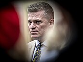 �estný prezident Motorist� sob� Filip Turek dorazil na Hrad za prezidentem...