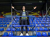 Posila zlínských fotbalist� Jakub Jugas.