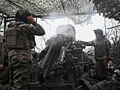 D�lost�elci 44. samostatné d�lost�elecké brigády Ozbrojených sil Ukrajiny...