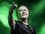 Petr Janda na koncertu Rockové Vánoce Olympic (28. listopadu, O2 arena, Praha).