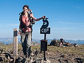 Na nejvy��ím zdolaném vrcholu - ho�e Pic de les Nou Fonts (2851 m. n. m.).