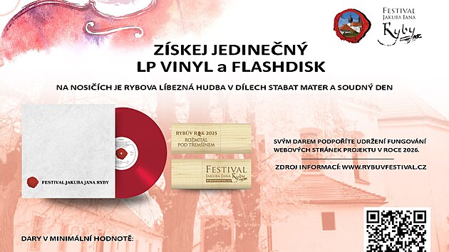 Prost�ednictv�m webov�ch str�nek si mohou d�ky origin�ln�m zvukov�m nosi��m lid� roz���it pov�dom� nejen o d�le Jakuba Jana Ryby.