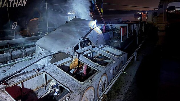 Ruské útoky na přístav v Oděse poškodily i loď plující pod vlajkou Slovenska