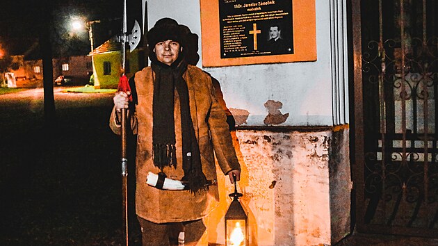 Ponocn� Petr Pavel Hanus ze Skal na P�secku. (23. prosince 2025)