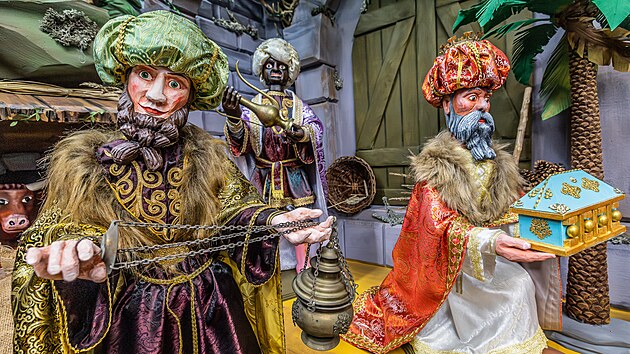 V Muzeu hra�ek Stuchl�kov�ch v Nov�m Byd�ov� je unik�tn� sb�rka betl�m�.