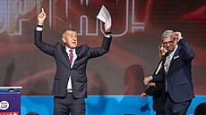 Volby do poslanecké sn�movny 2025. Hnutí Ano, Andrej Babi�. (4. �íjna 2025)