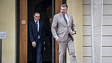 �estný prezident Motorist� sob� Filip Turek dorazil na Hrad za prezidentem...