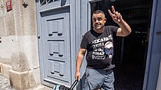 Praha 2.7.2025. Pavel Novotný mí�í za m�í�e Pankrác. Bývalý starosta pra�ských...