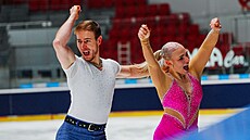 Rytmický tanec Natálie a Filipa Taschlerových