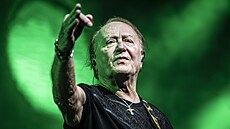 Petr Janda na koncertu Rockové Vánoce Olympic (28. listopadu, O2 arena, Praha).