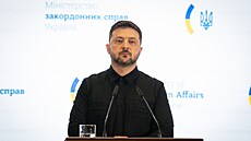 Ukrajinský prezident Volodymyr Zelenskyj (22. prosince 2025)