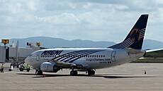 Letadlo mexické letecké spole�nosti Magnicharters