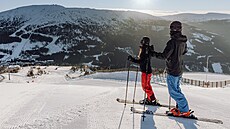 �iroká sjezdovka na Katschbergu: Plynulé oblouky, tempo pod kontrolou a...
