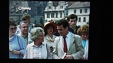 Chobotnice z II. patra byly nato�ené v roce 1986. Ivan Pilip ve skupin� turist�...