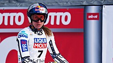 Ester Ledecká b�hem sjezdu ve Val d�Isere