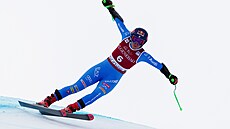 Italka Sofia Goggiaová b�hem super-G ve Val d�Isere