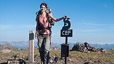 Na nejvy��ím zdolaném vrcholu - ho�e Pic de les Nou Fonts (2851 m. n. m.).