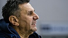 Ústí nad Labem, 17. 12. 2025. Hokejová 2. liga Slovan Ústí nad Labem - HK...