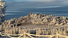 Sníh v Kru�ných horách