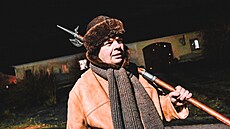 Ponocný Petr Pavel Hanus ze Skal na Písecku. (23. prosince 2025)