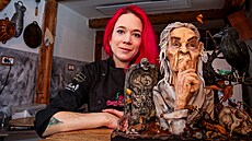 Cukrá�ka a peka�ka Lucie Charvátová zalo�ila firmu Crazy Cakes a vyrábí...
