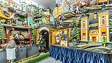 V Muzeu hra�ek Stuchlíkových v Novém Byd�ov� je unikátní sbírka betlém�.