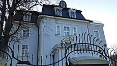 Nejdra��í d�m: vilu v Buben�i si nechal v letech 1907 a� 1908 jako vlastní...