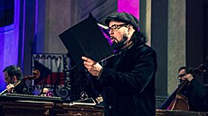 Snímek z 33. váno�ního koncertu Varhana Orchestrovi�e Bauera v kostele Svatého...