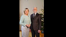 Prezident Petr Pavel a první dáma Eva Pavlová.