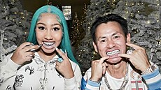 Dvanáctiletá dcera Kardashianové si nechala na Vánoce vytvo�it diamantové zuby