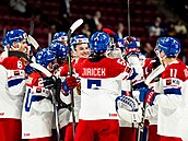 �e�tí junio�i slaví výhru proti Finsku.