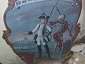 Zlod�j odnesl celkem osm obraz� na d�ev�ných kartu�ích.