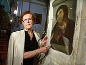 Cecilia Giménez, slavná restaurátorka rok po �restaurování� Ecce Homo. (11....